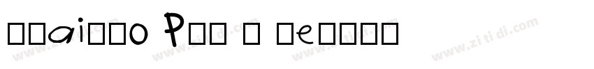 TKaisho Pr5 E Re字体转换